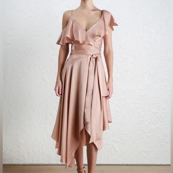 Zimmermann Dresses & Skirts - Zimmermann Asymmetric Silk Dress
